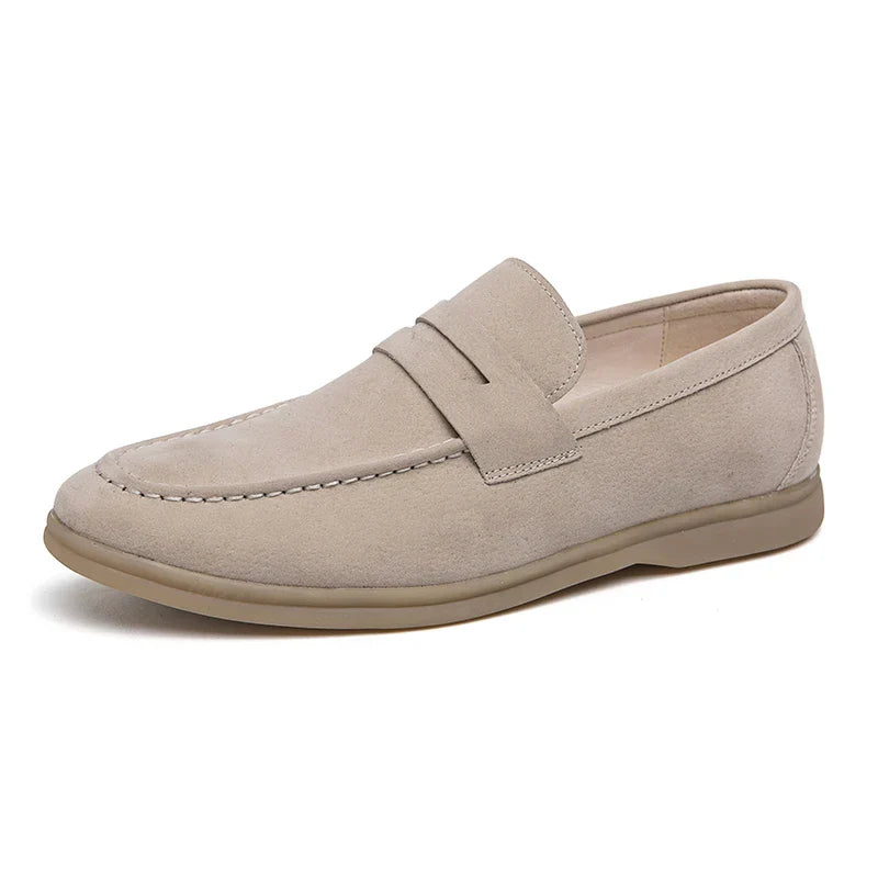 Mocassim de Camurça Verona Conforto Casual